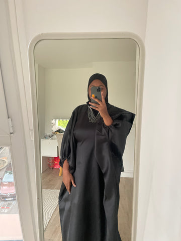 Boubou noir - Nigerian style