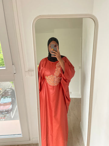 Robe boubou - Orange