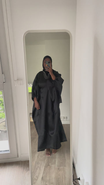 Boubou noir - Nigerian style